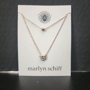 Marlyn Schiff Double Layer Necklace